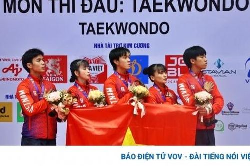 Taekwondo Việt Nam thưởng 500 USD cho mỗi tấm Huy chương Vàng SEA Games 32