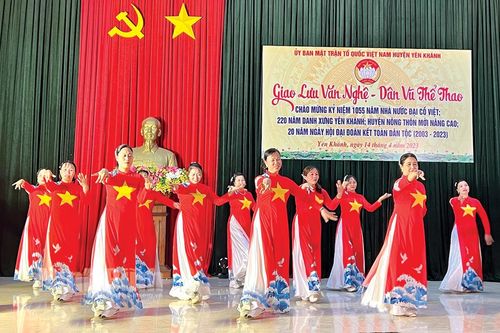 Yên Khánh mang sắc màu riêng đến Lễ hội Hoa Lư