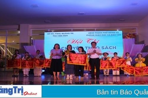 Hội thi Kể chuyện theo sách với chủ đề 'Sách: Nhận thức - Đổi mới - Sáng tạo'