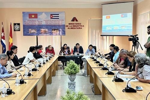 Việt Nam tiếp tục hỗ trợ Cuba trong nuôi trồng thủy sản