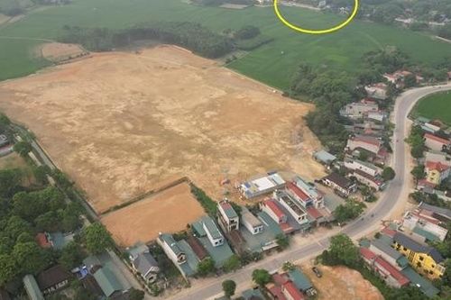 San lấp trái phép hàng chục ngàn m2 đất để làm nhà máy