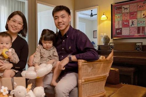 Gia đình trẻ chi gần 1 tỷ để cải tạo căn hộ 90m2, từ 2 thành 3 phòng ngủ với nhiều công năng