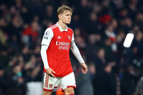 Odegaard tức giận với đồng đội