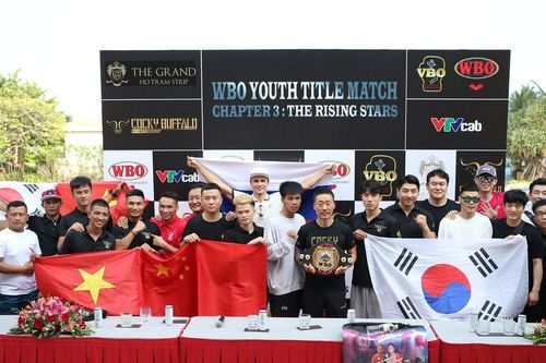Hữu Thương, Văn Hải chạm mặt đối thủ Trung Quốc trước thềm sự kiện Boxing quốc tế WBO Chapter 3 The Rising Stars