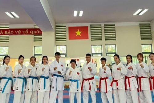 Tuyển Karate Việt Nam nhận tin vui trước SEA Games 32