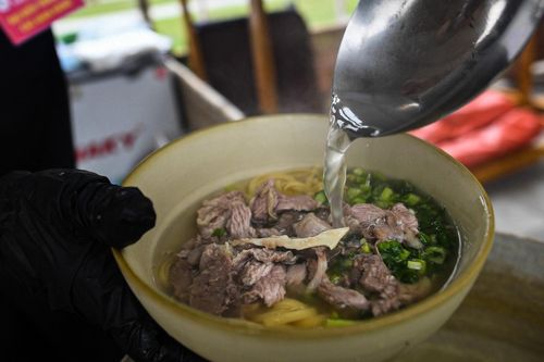 Phở ngô lạ lẫm tại lễ hội văn hóa ẩm thực ở Hà Giang