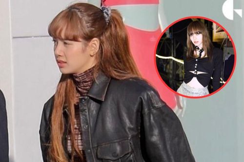 'Rũ bỏ' hình tượng sang chảnh, Lisa (Blackpink) bị bắt gặp ăn vận xuề xòa ở chốn đông người
