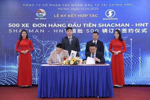Ký kết hợp tác giữa Tập đoàn HNT với Tập đoàn Ô tô Shacman