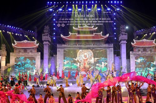 Phú Thọ khai mạc Lễ hội đền Hùng năm 2023