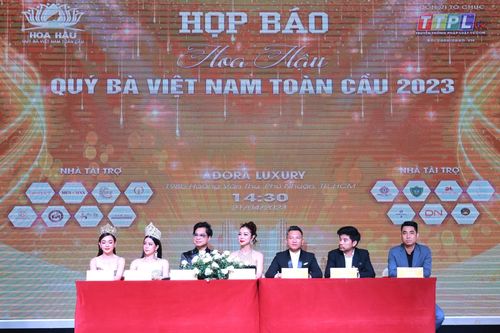 Khởi động cuộc thi Hoa hậu Quý bà Việt Nam Toàn cầu 2023