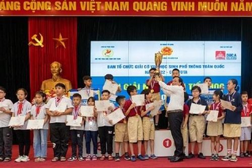 Trao Giải Cờ vua học sinh phổ thông toàn quốc năm 2022