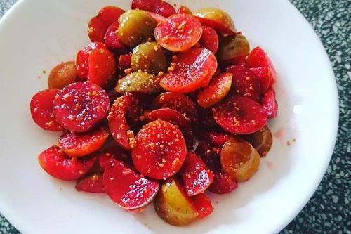 Mùa mận năm nay…