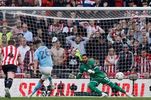 Đánh bại Sheffield United, Man City vào chung kết FA Cup