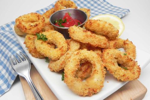 Món mực chiên giòn rụm cho cuối tuần