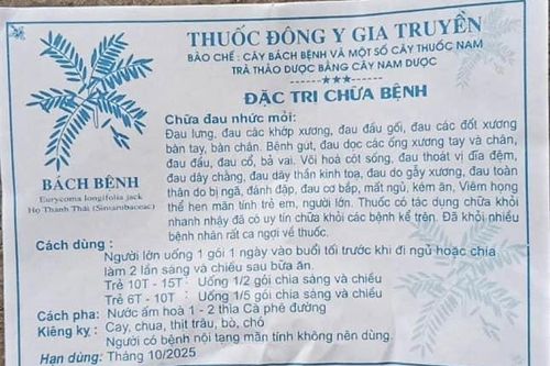Nguy kịch sau khi uống thuốc đông y gia truyền