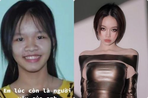 Giật mình nhan sắc chưa 'dao kéo' của hot girl 'vịt hóa thiên nga'