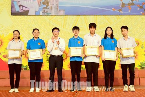 96 học sinh đoạt giải Cuộc thi thí nghiệm thực hành THCS cấp tỉnh