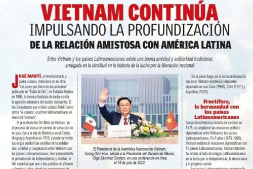 Báo chí Mexico ca ngợi quan hệ Việt Nam-Mỹ Latin