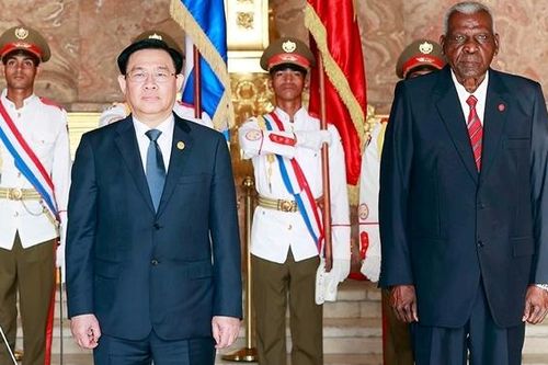 Một số hình ảnh Chủ tịch Quốc hội Vương Đình Huệ thăm chính thức Cuba