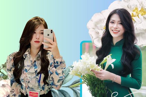 Vẻ đẹp không tì vết, 'đốn tim' dân mạng của thủ khoa trường Nhân văn