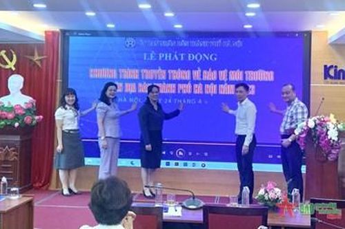 Phát động Chương trình truyền thông về bảo vệ môi trường trên địa bàn thành phố Hà Nội năm 2023