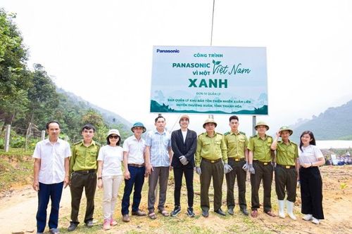 Panasonic Việt Nam trao tặng và trồng 13.500 cây xanh tại Thanh Hóa