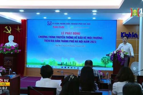 Phát động chương trình truyền thông về bảo vệ môi trường