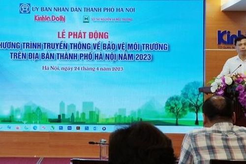 Phát động chương trình truyền thông 'Bảo vệ môi trường trên địa bàn TP. Hà Nội năm 2023'
