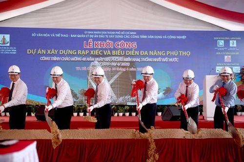 Thành phố Hồ Chí Minh khởi công xây dựng rạp xiếc và biểu diễn đa năng Phú Thọ