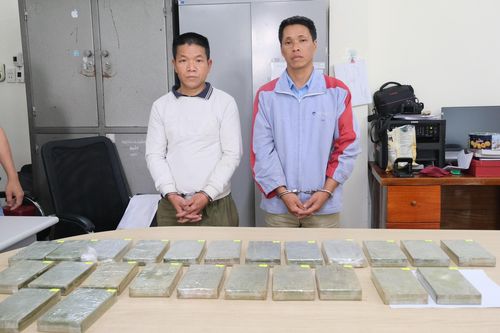 Phá chuyên án ma túy, thu giữ 24 bánh heroin