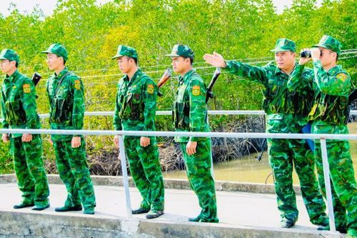 Giữ vững an ninh trật tự trên biên giới biển Cà Mau