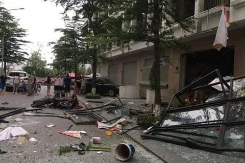 Công an huyện Thanh Trì (Hà Nội) đang làm rõ vụ nổ lớn tại khu đô thị IEC Tứ Hiệp