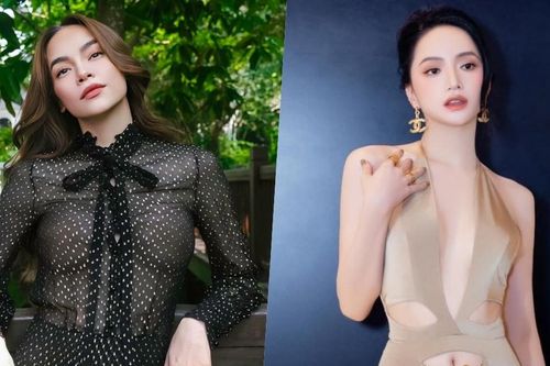 Hà Hồ, Hương Giang đẹp mê hoặc với trang phục 'nửa kín nửa hở'