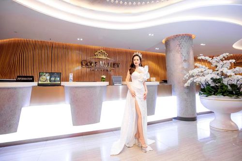 Á hậu Hồng Thắm: Các thí sinh đã có sự tiến bộ rõ rệt trong đêm bán kết toàn quốc
