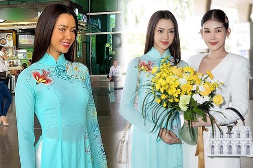 Hoa hậu Hoàn vũ Thái Lan mắc lỗi khi diện áo dài Việt Nam, dân tình châm chước vì 1 lý do?