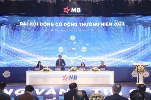 Đại hội đồng cổ đông thường niên 2023: MB tăng mạnh vốn điều lệ lên hơn 53.600 tỷ đồng