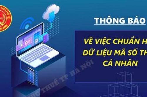 Cục Thuế Hà Nội chuẩn hóa dữ liệu mã số thuế cá nhân