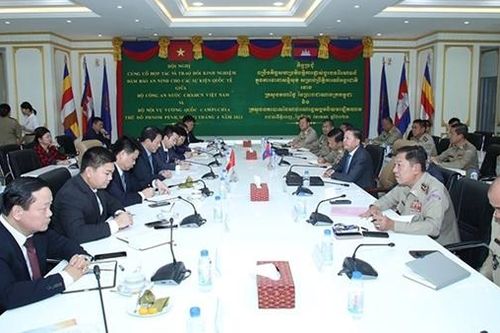 Việt Nam - Campuchia tăng cường hợp tác phòng, chống tội phạm