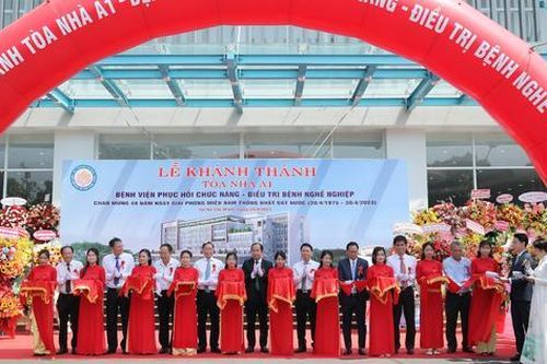 TP.HCM đưa vào hoạt động tòa nhà Bệnh viện Phục hồi chức năng đạt chuẩn quốc tế
