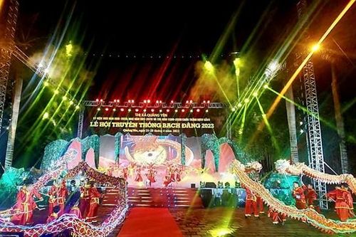 Quảng Ninh tưng bừng lễ hội truyền thống Bạch Đằng năm 2023