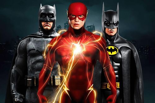 Hai Người Dơi hội ngộ trong 'The Flash'