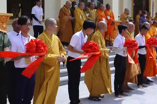 Khánh thành Trai đường Học viện Phật giáo Nam tông Khmer