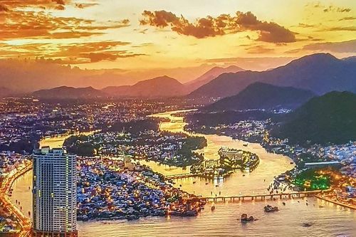 1.653 drone thắp sáng bầu trời Nha Trang trong Festival Biển năm 2023