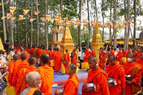 Khánh thành Trai đường Học viện Phật giáo Nam tông Khmer