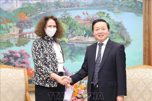 Phó Thủ tướng Trần Hồng Hà tiếp Giám đốc Quốc gia Ngân hàng Thế giới tại Việt Nam