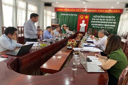 Thực hiện đề tài xây dựng mô hình trồng nho gắn với phát triển du lịch tại Ninh Hòa
