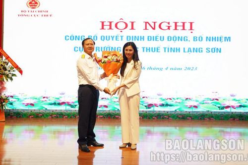 Điều động, bổ nhiệm Cục trưởng Cục Thuế tỉnh