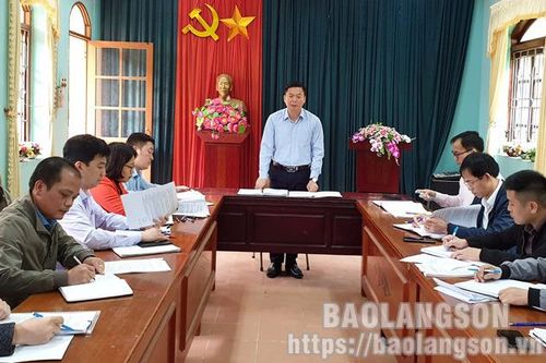 Đoàn kiểm tra của Thường trực HĐND tỉnh kiểm tra việc giải quyết các kiến nghị của cử tri tại huyện Cao Lộc và Hữu Lũng