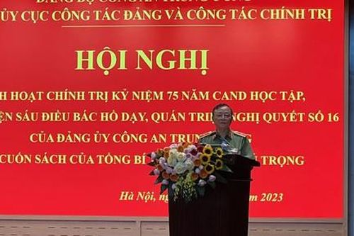 Tăng cường công tác chính trị, tư tưởng cho CBCS lực lượng CAND