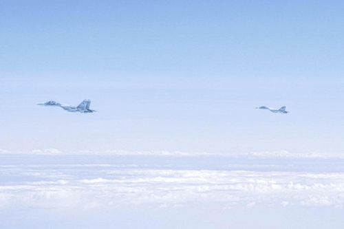 Đức chặn 3 máy bay quân sự Nga trên biển Baltic